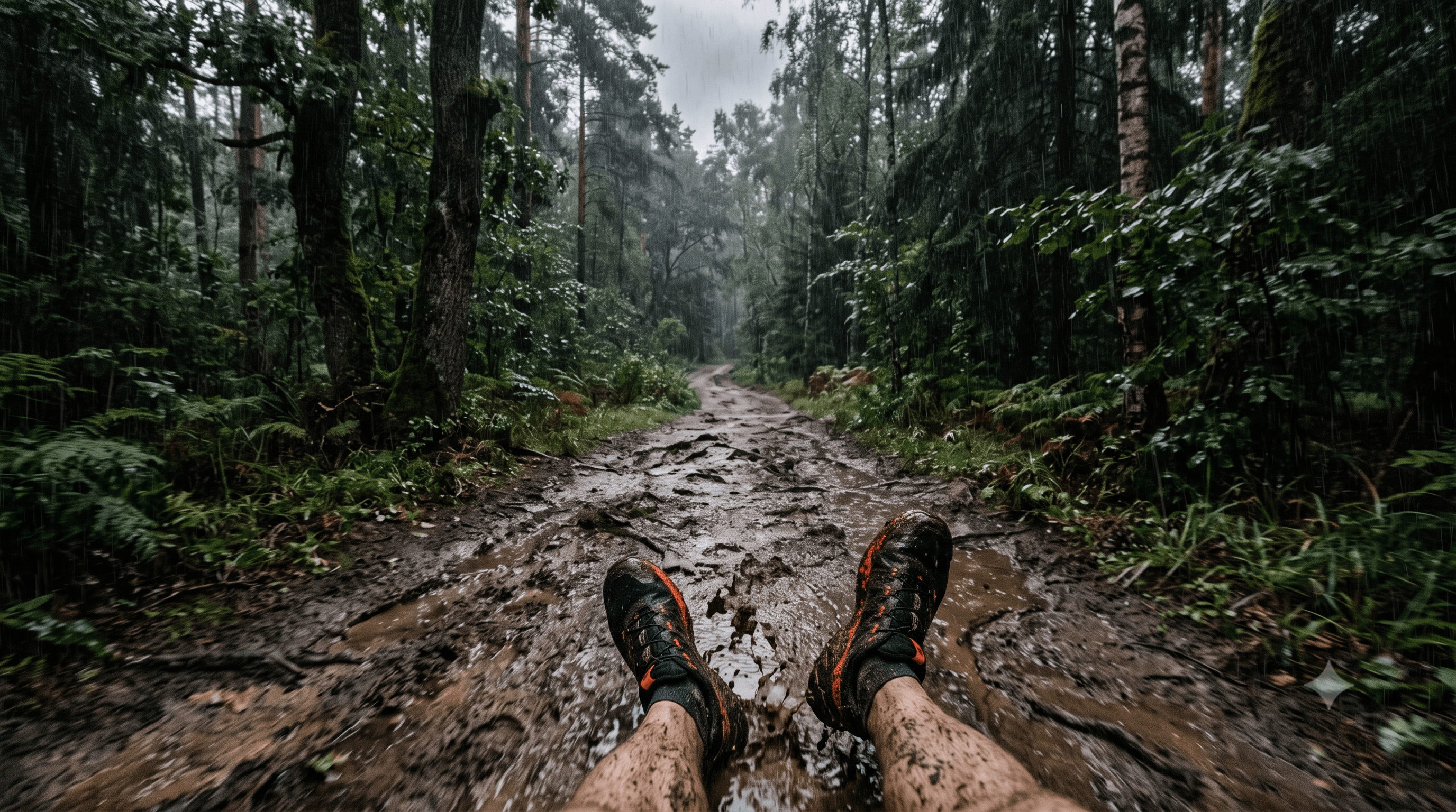 Courir sous la pluie et dans la boue : équipement et technique